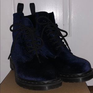 Velvet Dr. Martens Size 9